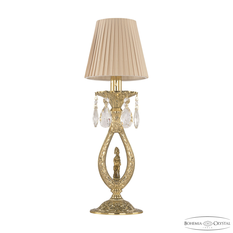 Настольная лампа Bohemia Ivele Crystal Verona 72400L/1 G FH1S ST4