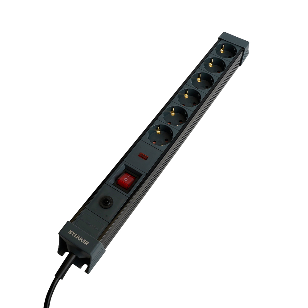 Сетевой фильтр 6-местный с/з Stekker Techno HM22-61-02 50159 Сетевой фильтр 6-местный с/з Stekker Techno HM22-61-02 50159