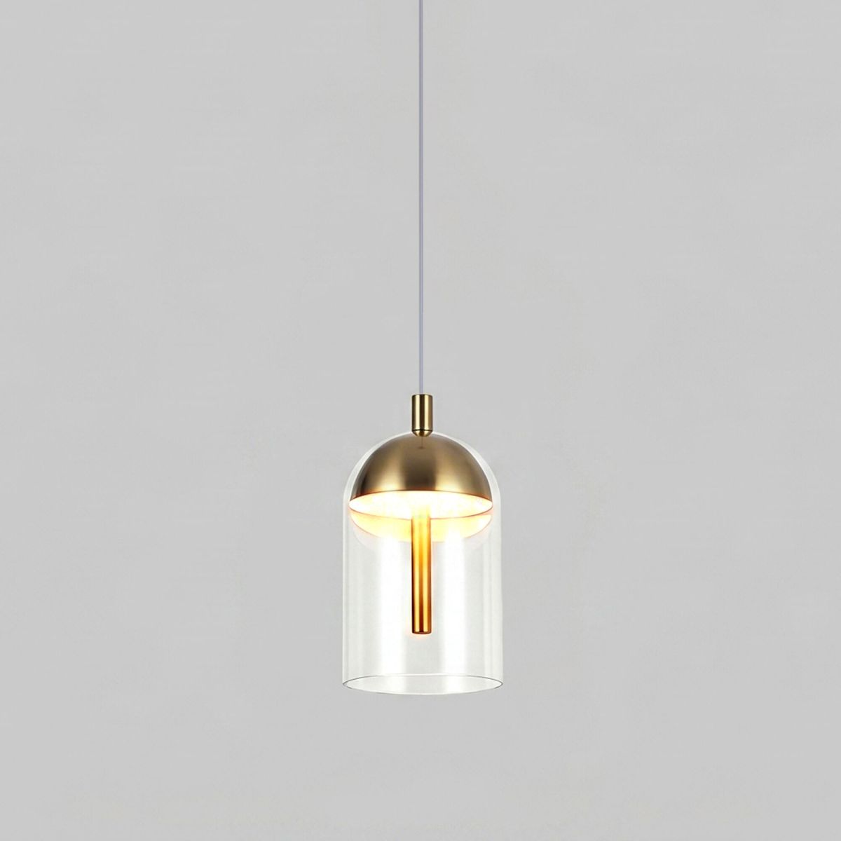 Подвесной светильник Eurosvet Palm 201056/1 LED латунь a072228