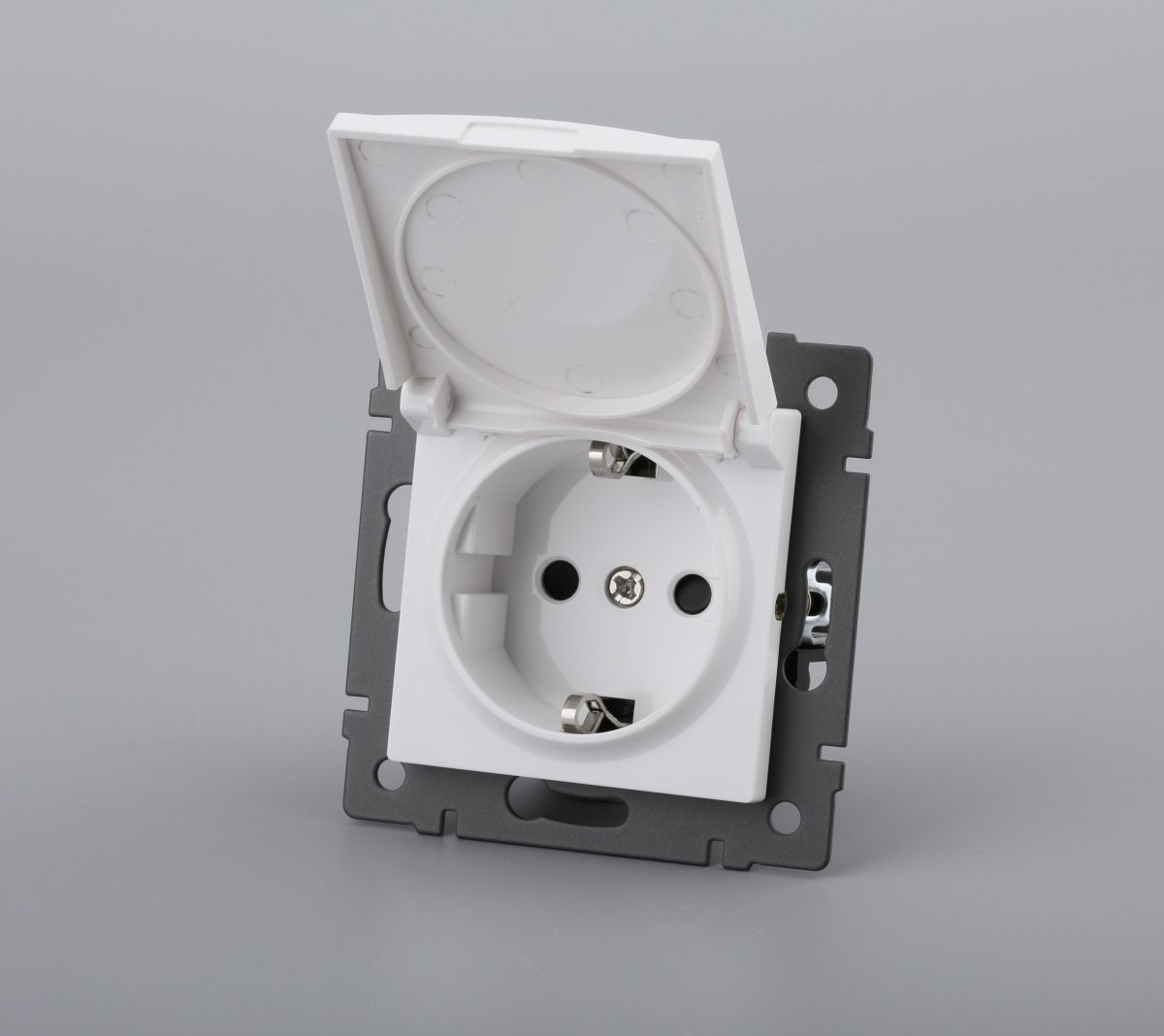 Механизм розетки влагозащищённый Arlight SCT-MCP-PL-WH-V (250V, 16A) 049833