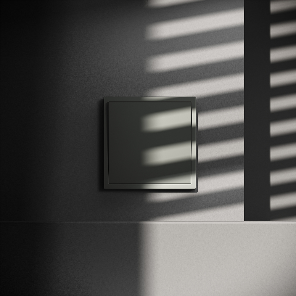 Перекрестный переключатель одноклавишный Voltum S70 VLS010506 (титан)