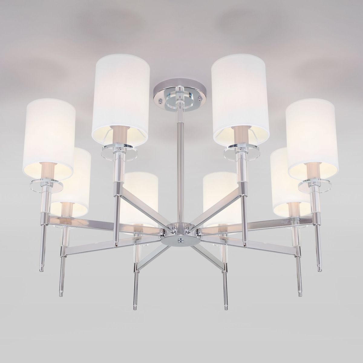 Люстра на штанге Eurosvet Brielle 60132/8 хром