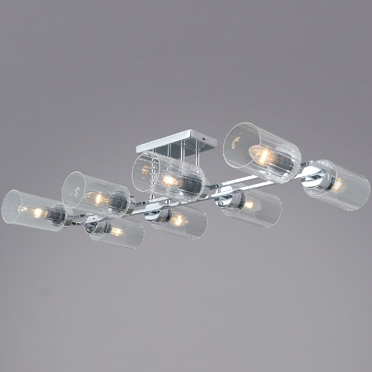 Потолочная люстра Illumico IL0780-8CSQ-25 CR NAPLES Потолочная люстра Illumico IL0780-8CSQ-25 CR NAPLES