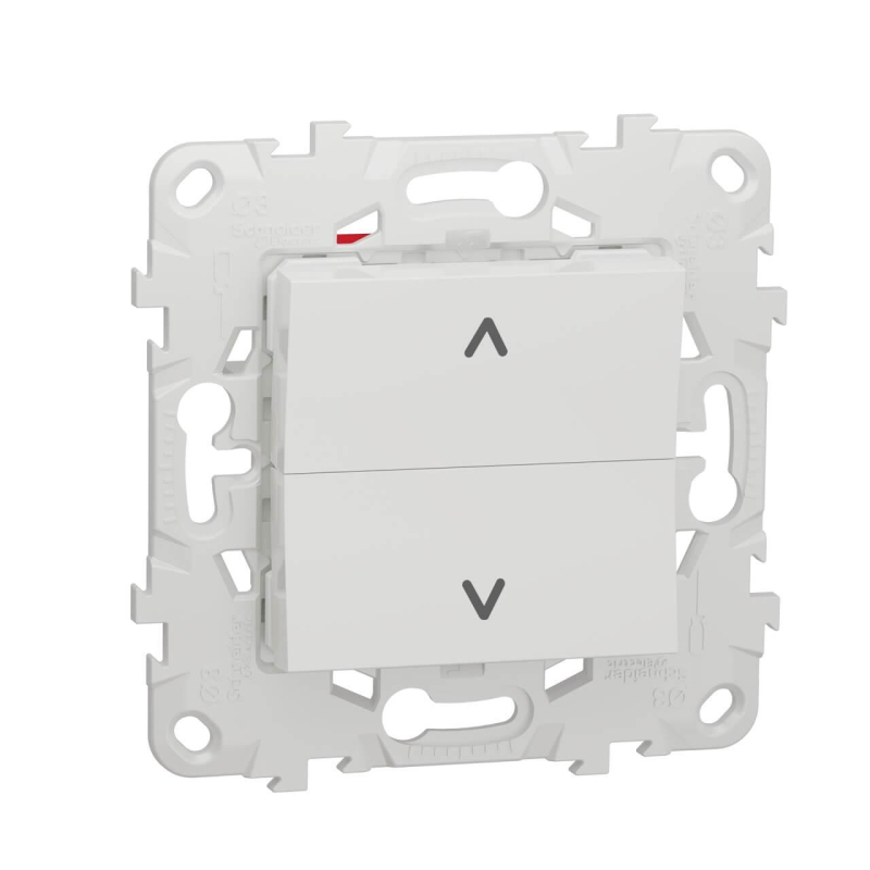 Выключатель двухклавишный Schneider Electric Unica New NU520718