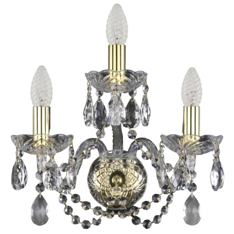 Бра Bohemia Ivele Crystal 1402B/2+1/141 G Бра Bohemia Ivele Crystal 1402B/2+1/141 G
