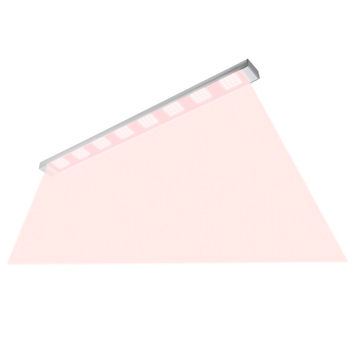 Светильники для растений Спектр с дальним красным для фотосинтеза Uniel ULT-P73B-100W/SPLX/L105/K IP54 WHITE WINTERGARDEN LINKABLE UL-00013095