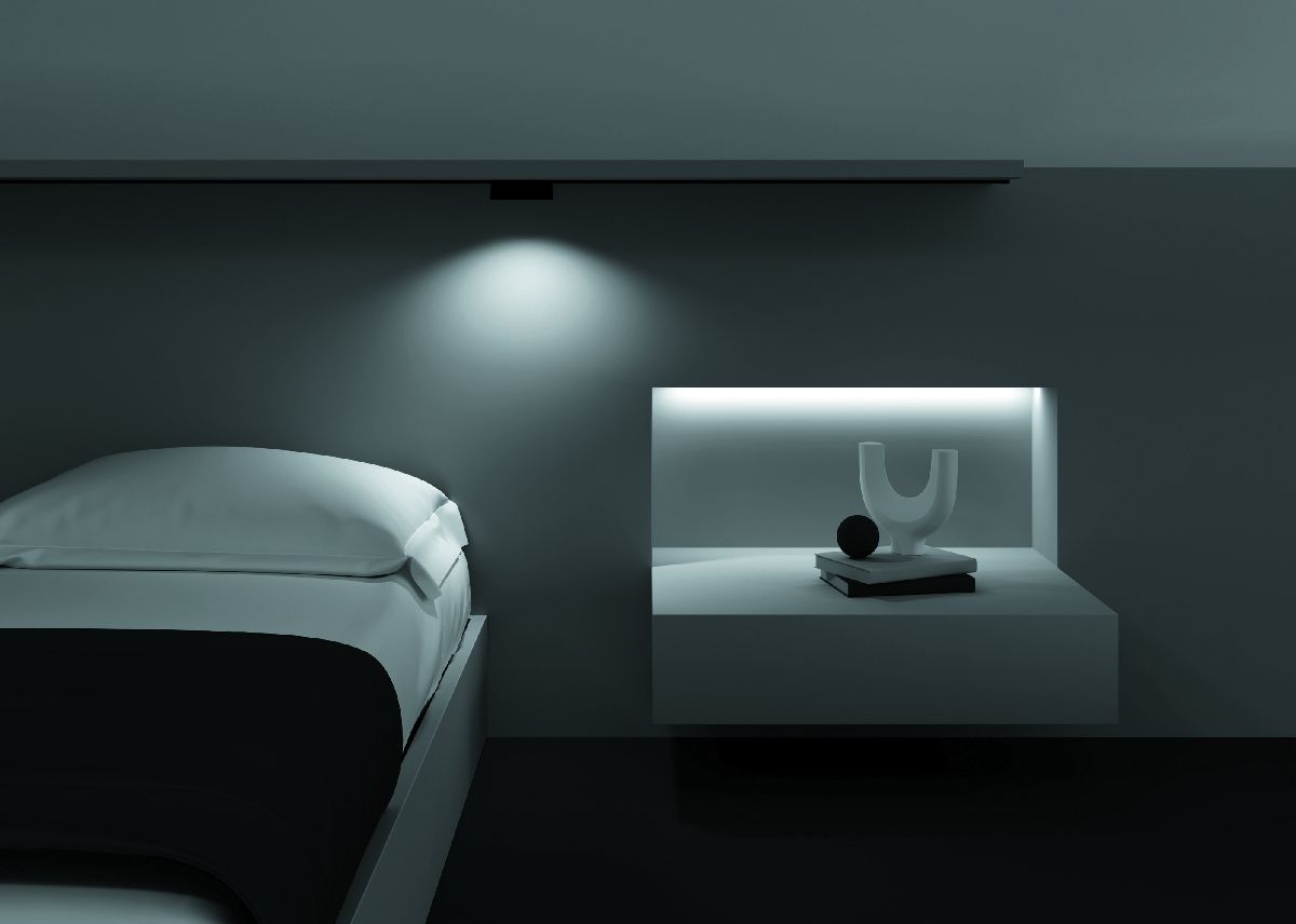 Трековый светильник Maytoni Basis Grid TR084-1-6W4K-B