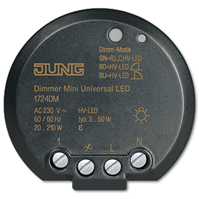 Диммер Jung 1724DM Диммер Jung 1724DM