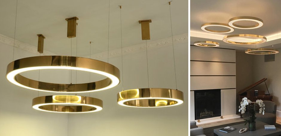 Подвесная люстра ImperiumLoft Light Ring Horizontal 177926-22