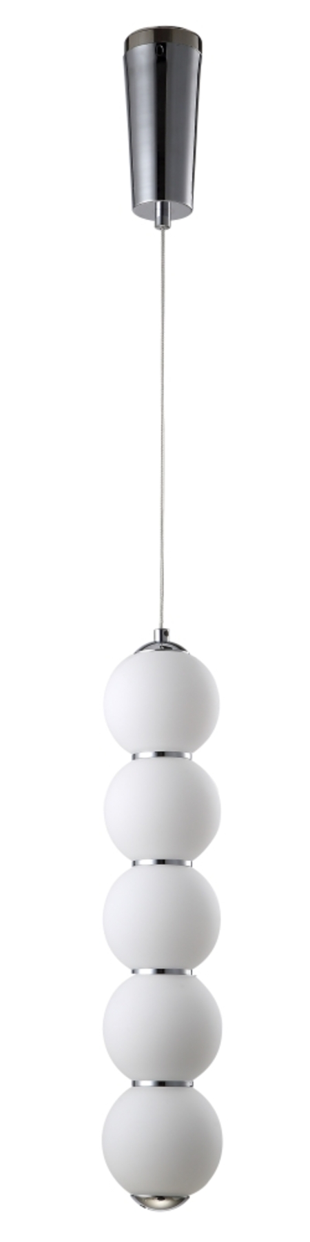 Подвесной светильник Crystal Lux Desi DESI SP5 CHROME/WHITE Подвесной светильник Crystal Lux Desi DESI SP5 CHROME/WHITE