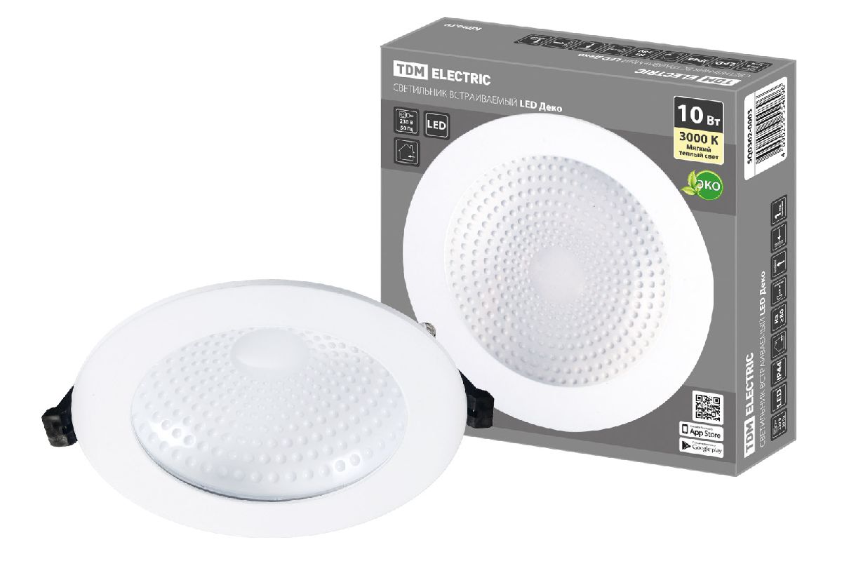 Встраиваемый светодиодный светильник TDM Electric Led Деко SQ0362-0003 Встраиваемый светодиодный светильник TDM Electric Led Деко SQ0362-0003