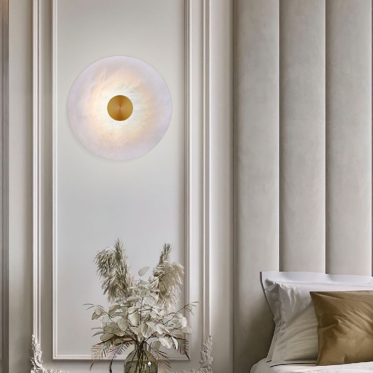 Настенный светильник Eurosvet Thasos 40340 LED латунь a066529