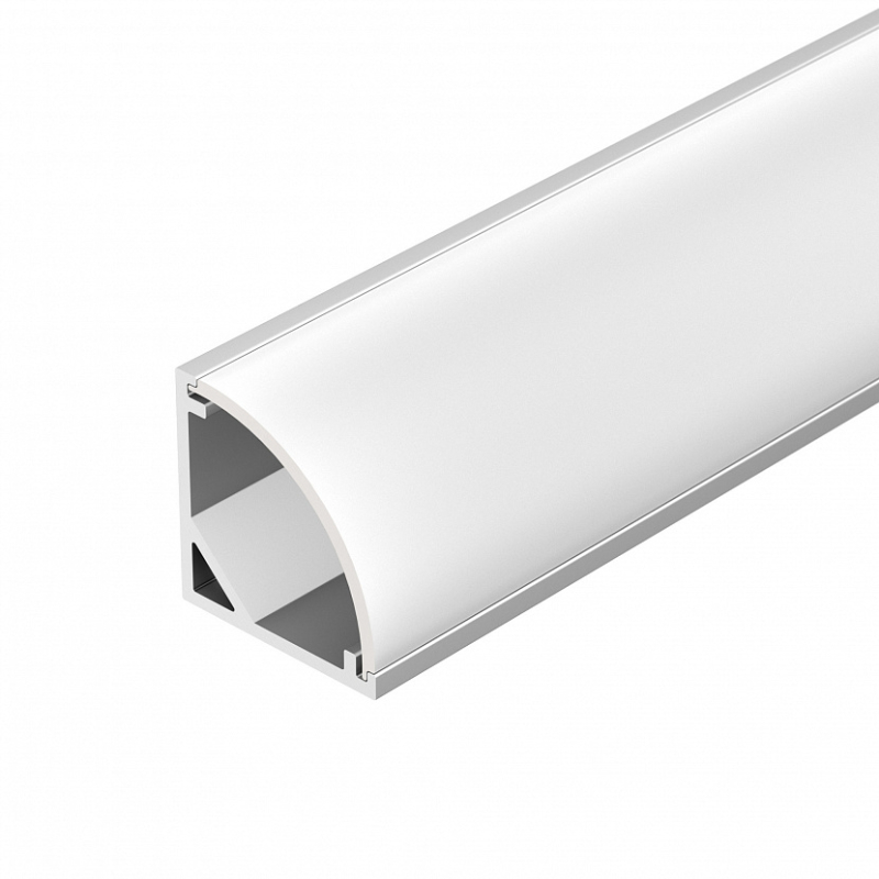 Алюминиевый профиль с экраном Arlight SL-Kant-H16-2000 Anod+Opal 036843 Алюминиевый профиль с экраном Arlight SL-Kant-H16-2000 Anod+Opal 036843