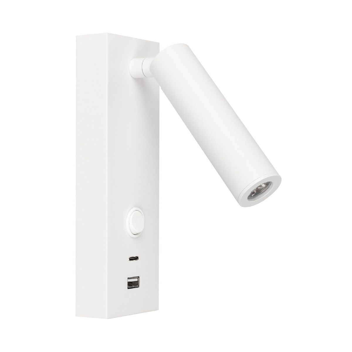 Спот Arlight SP-BED-CHARGE-S60x125-3W Warm3000 (WH, 20 deg, 230V, USB-A, USB-C) 031394(1) Спот Arlight SP-BED-CHARGE-S60x125-3W Warm3000 (WH, 20 deg, 230V, USB-A, USB-C) 031394(1)