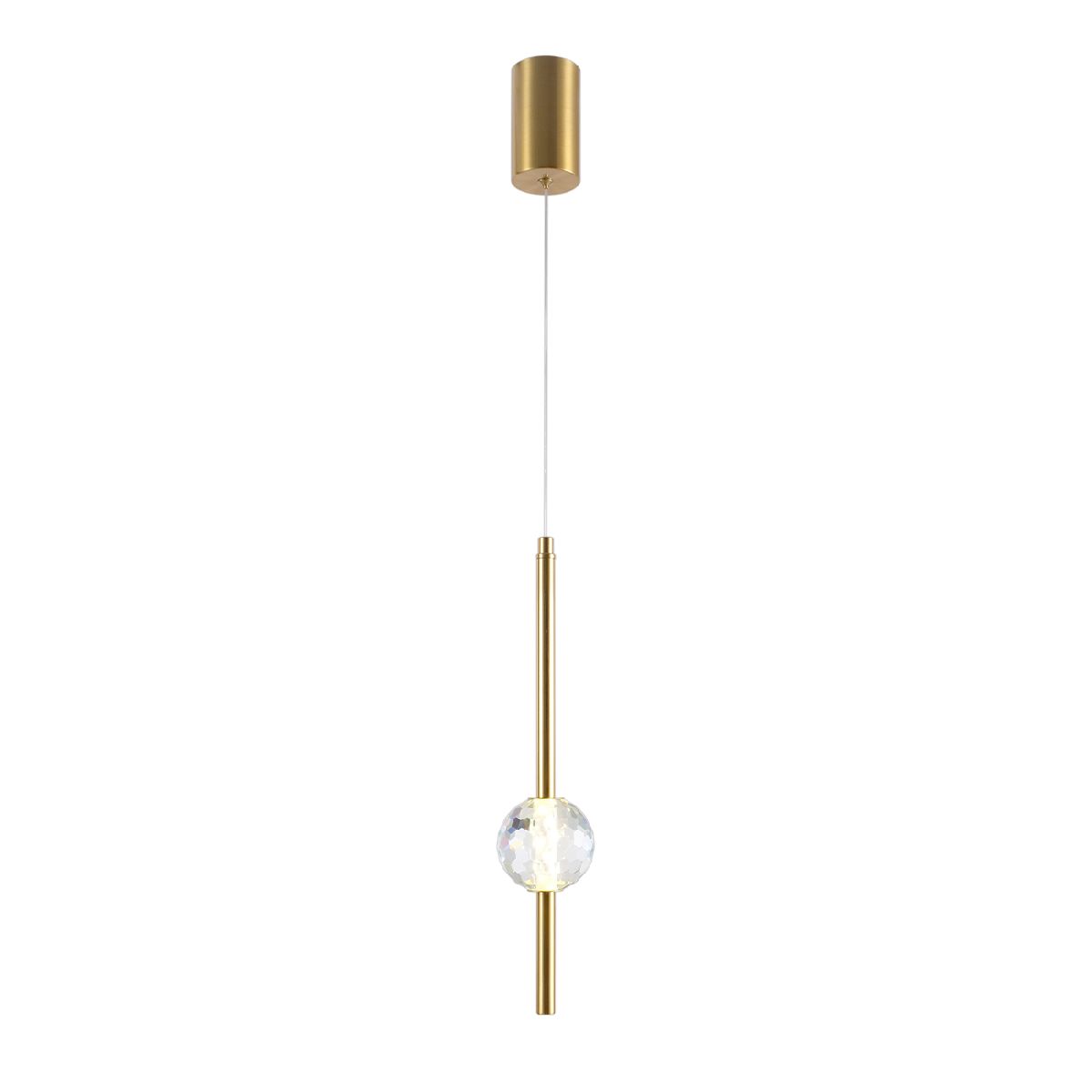 Подвесной светильник Indigo Ciondolo 11066/1P Brass V000170L Подвесной светильник Indigo Ciondolo 11066/1P Brass V000170L