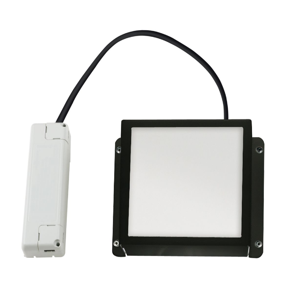 Встраиваемый светильник Uniel Grilyato mini ULP-1010 7W/4000К IP40 GRILYATO OPAL BLACK UL-00012449