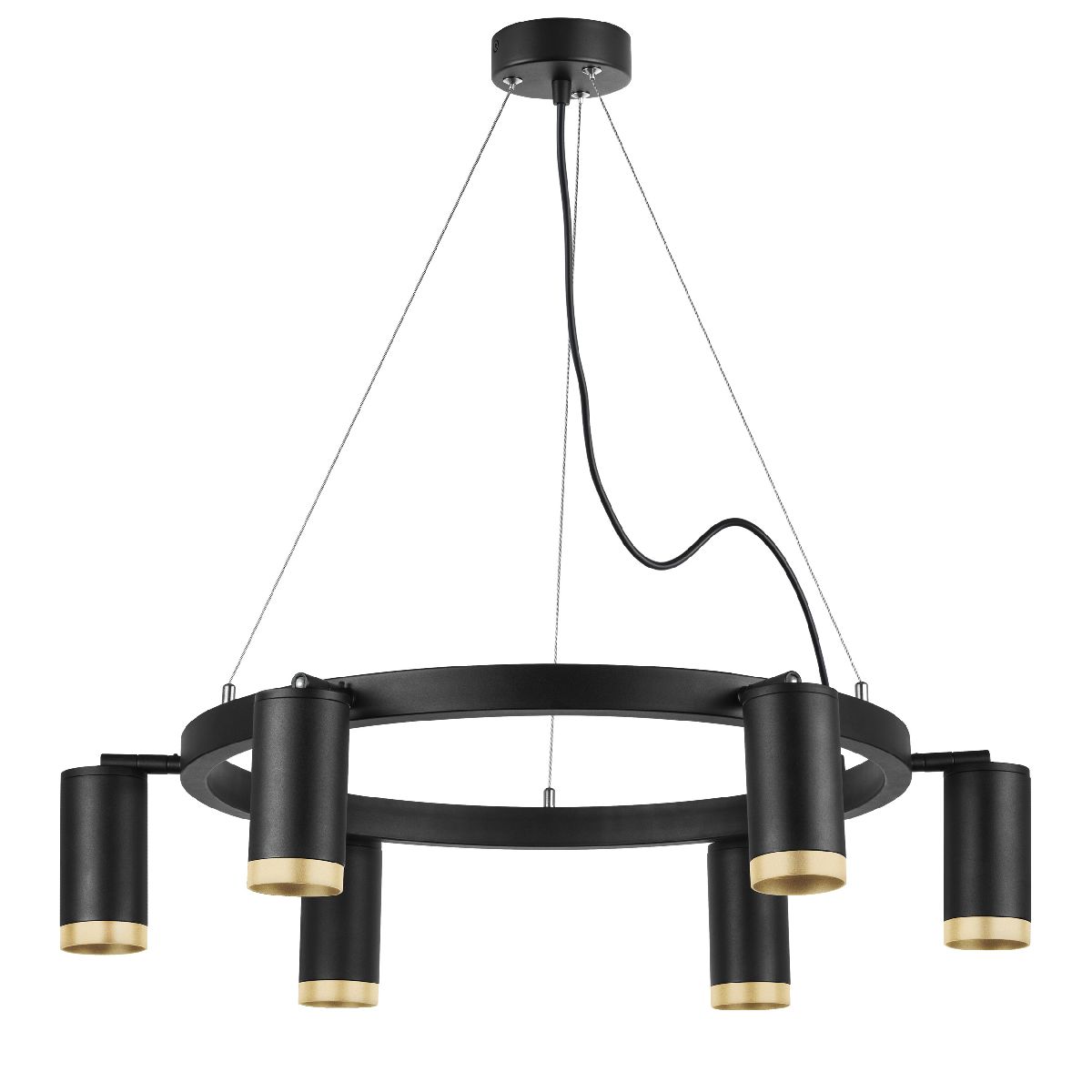 Подвесная люстра Lightstar Rullo (571016+214437-6+203440-6) LR01637640 Подвесная люстра Lightstar Rullo (571016+214437-6+203440-6) LR01637640