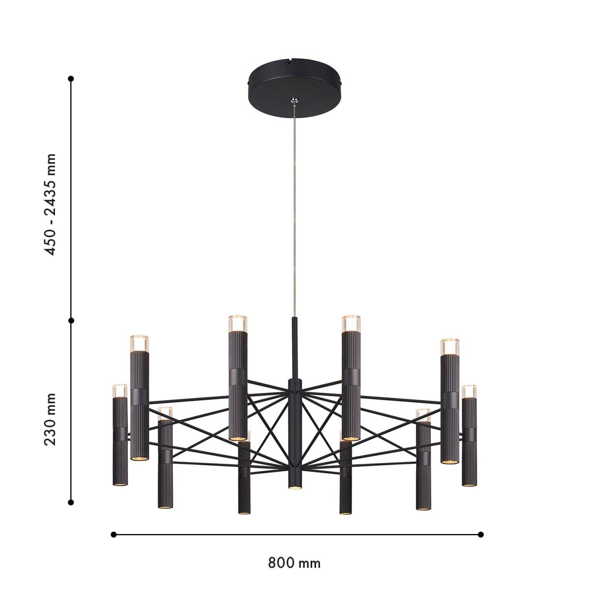 Подвесная люстра Favourite Blick 4758-10P