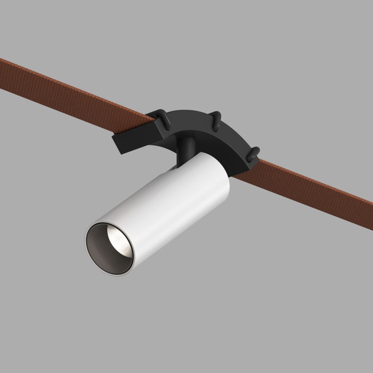 Трековый однофазный светильник Denkirs Belty spot DK5546-BW+BK