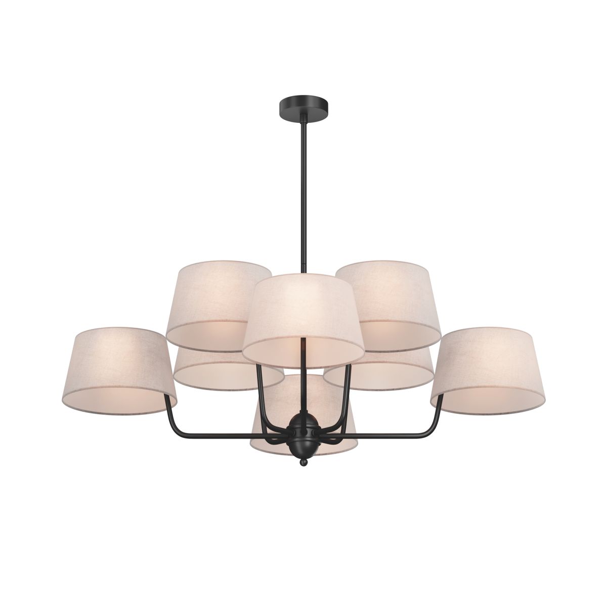 Люстра на штанге Maytoni Modesto MOD360PL-08B Люстра на штанге Maytoni Modesto MOD360PL-08B