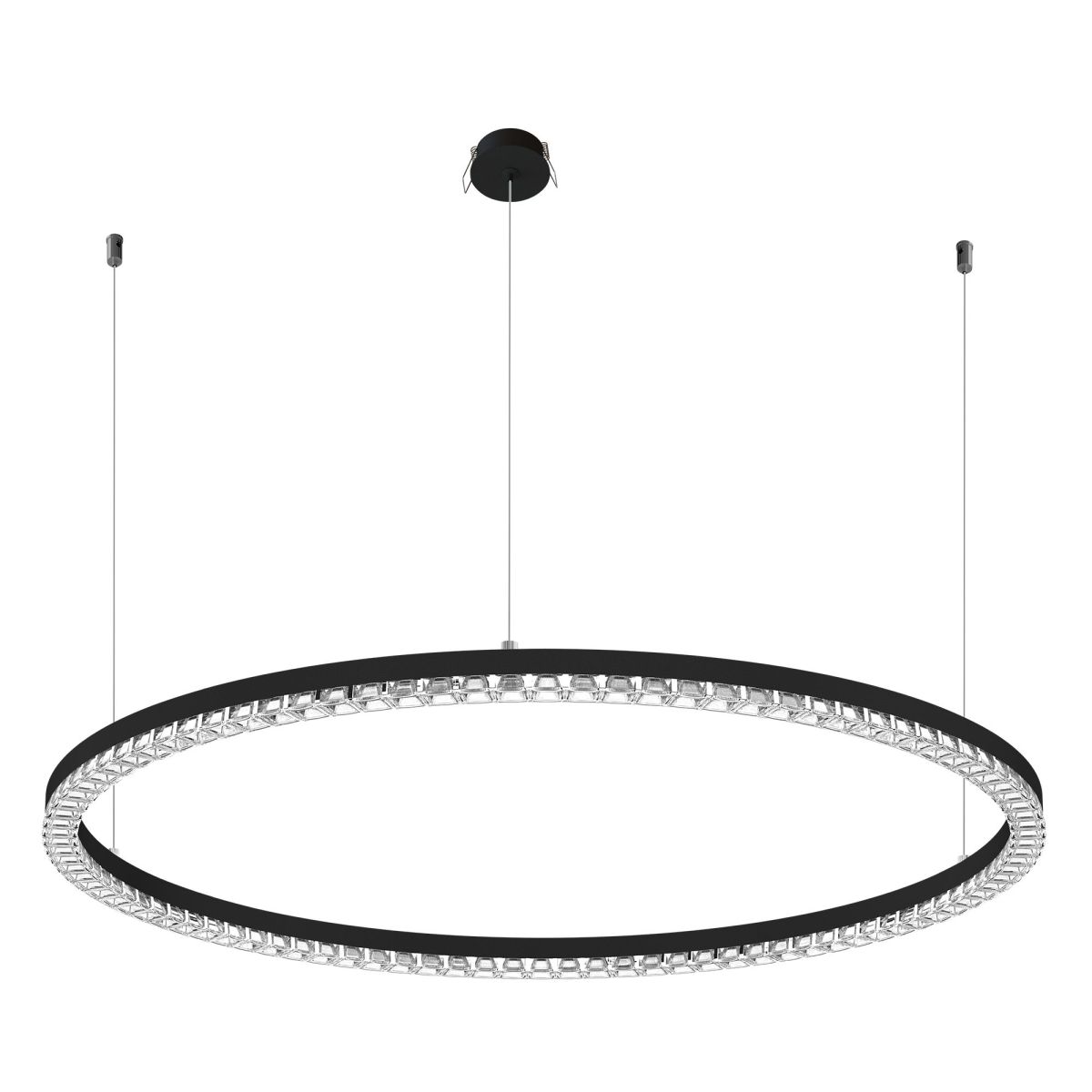 Подвесная люстра Arlight SP-DIAMOND-R850-40W Day4000 (BK, 45 deg, 230V, TRIAC) 054485