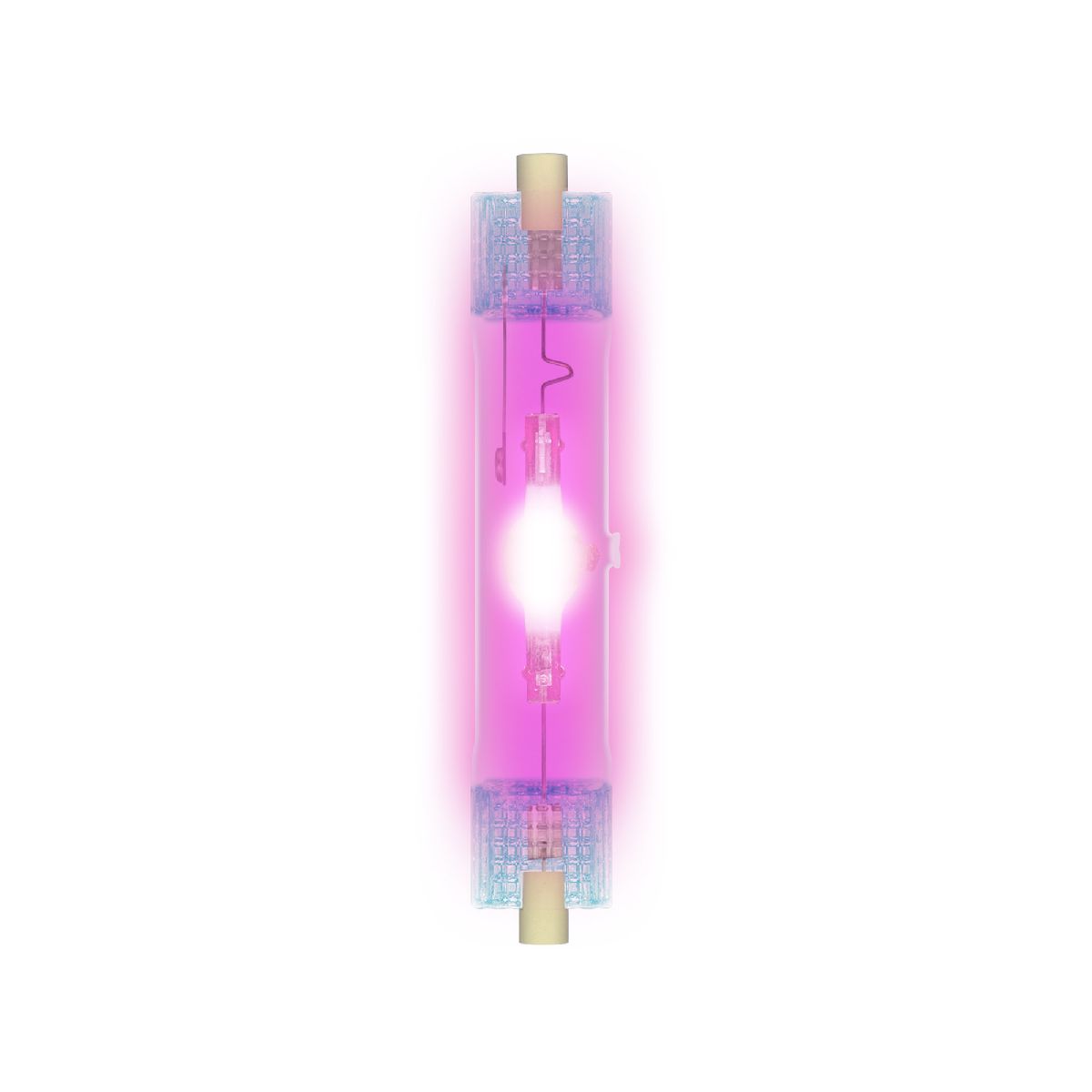 Лампа металлогалогенная линейная (04849) Uniel R7s 70W прозрачная MH-DE-70/PURPLE/R7