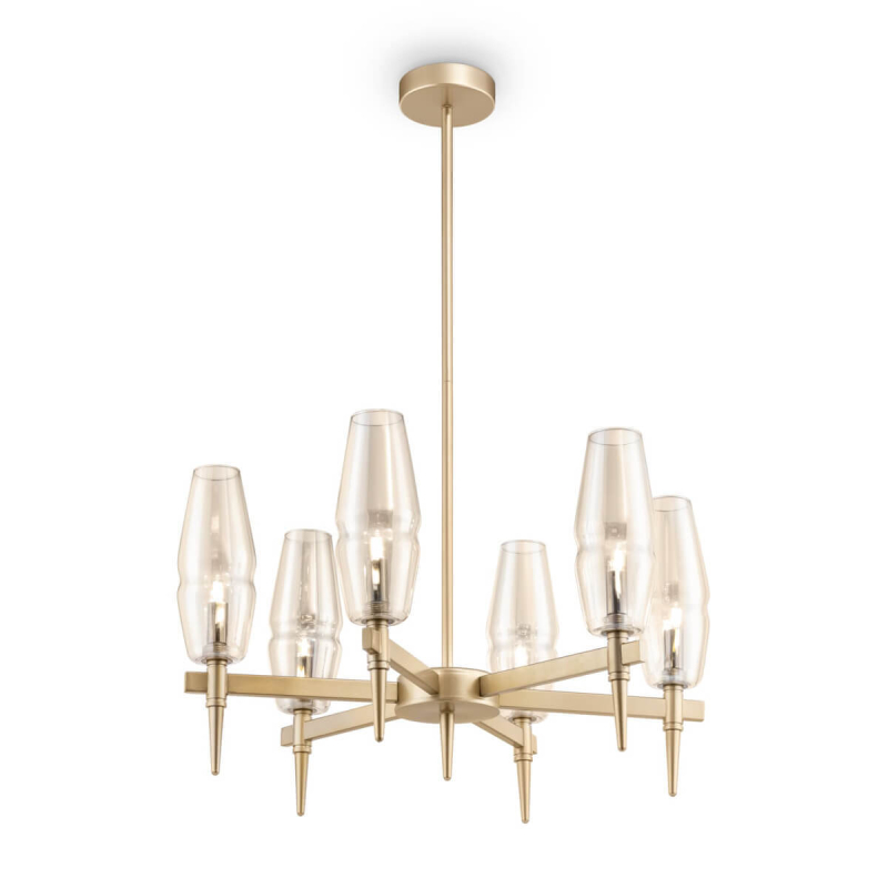Подвесная люстра Maytoni Lita H002PL-06G Подвесная люстра Maytoni Lita H002PL-06G
