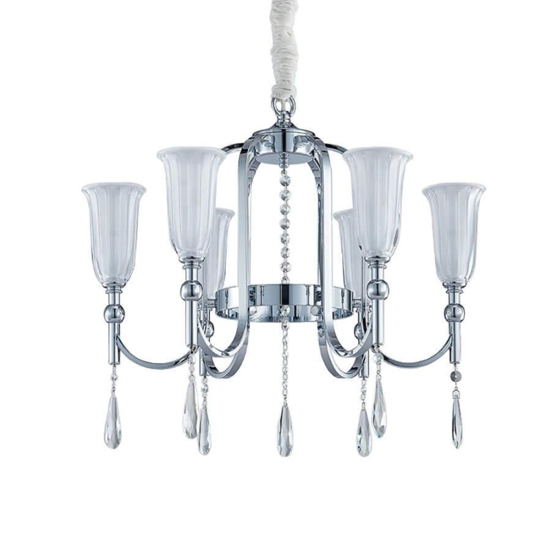 Подвесная люстра Newport 4806/C chrome М0061864 Подвесная люстра Newport 4806/C chrome М0061864