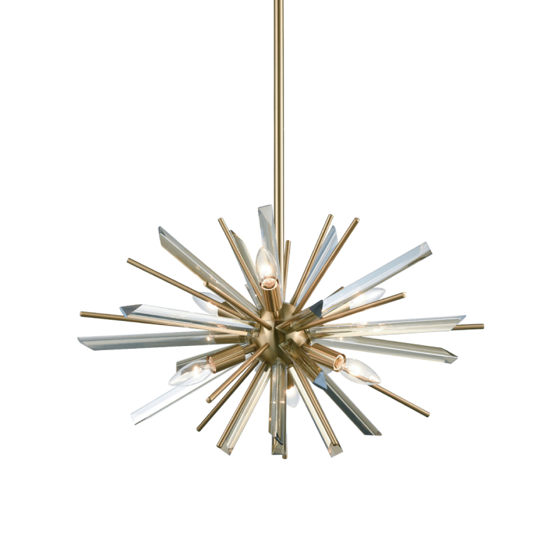 Люстра на штанге Delight Collection P68112-6AB antique brass Люстра на штанге Delight Collection P68112-6AB antique brass