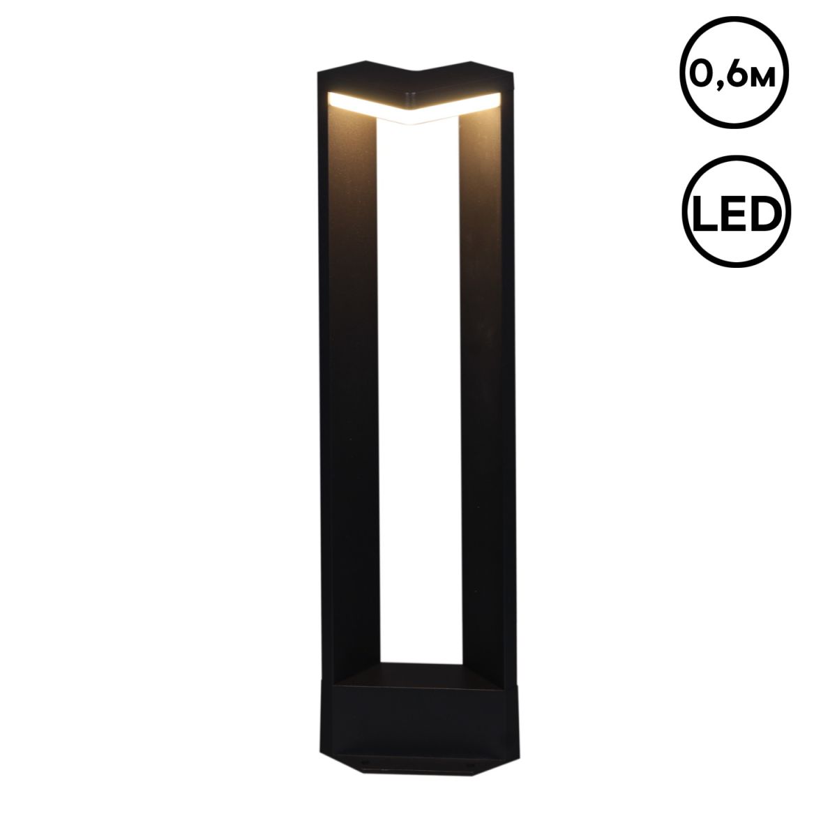 Ландшафтный светильник Reluce 09980-0.7-001JH 0.6M LED12W BK RLOS