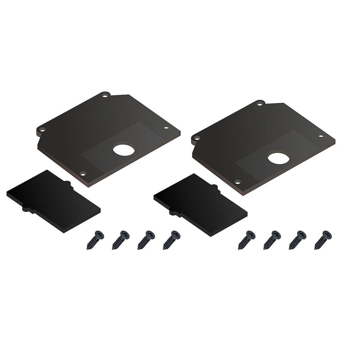 Заглушка для магнитного шинопровода Lightera Startrek 220 LE177TC-ZNB