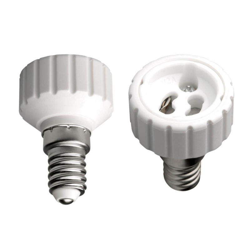 Переходник с цоколя Е14 на GU10 (06470) Uniel LH14-GU10L Переходник с цоколя Е14 на GU10 (06470) Uniel LH14-GU10L