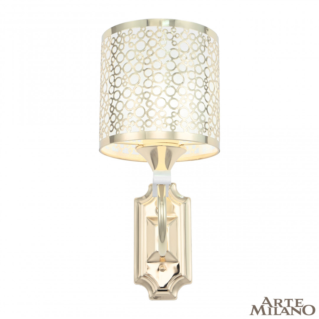 Бра Arte Milano Florentia-9787 309787/1W Wh/Gd Бра Arte Milano Florentia-9787 309787/1W Wh/Gd