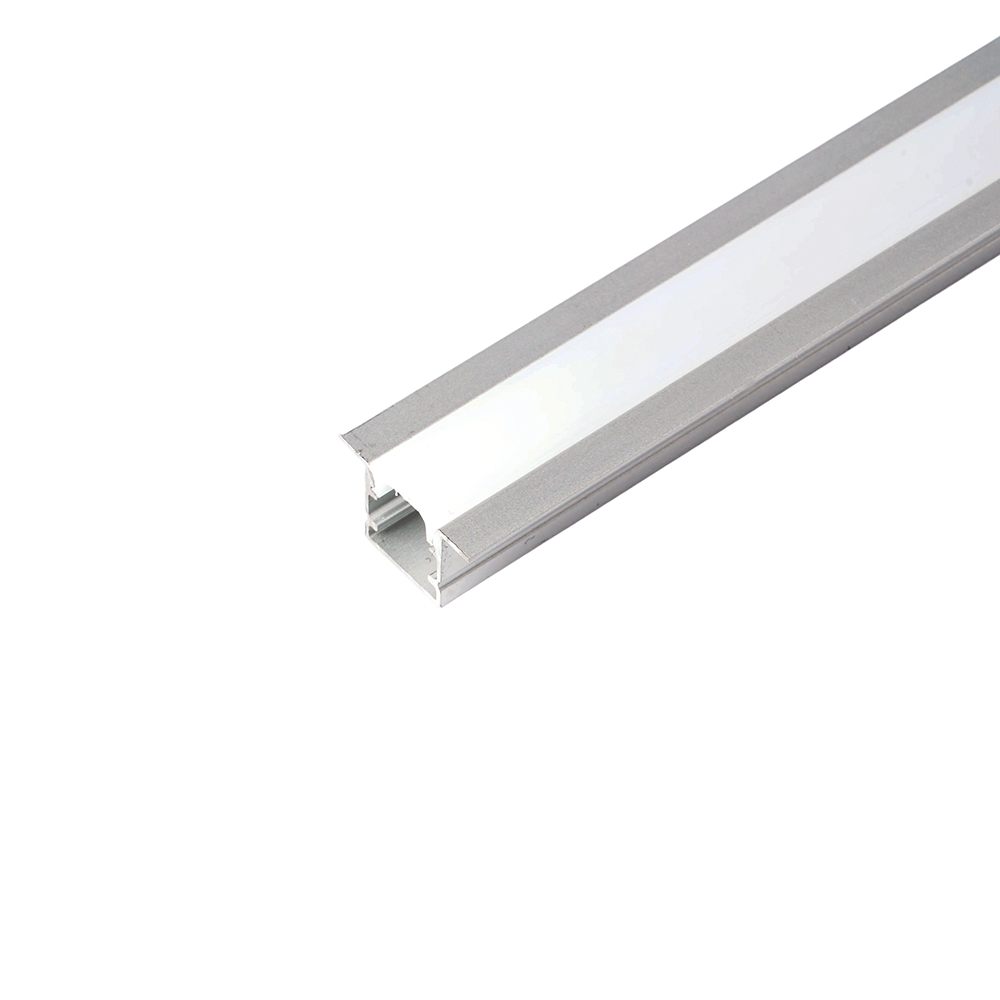 Профиль алюминиевый встраиваемый "Линии света", серебро Feron CAB255 52152