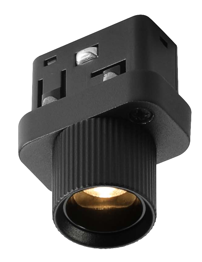 Трековый магнитный светильник iLedex Vision 4822-019-D22-2W-24DG-3000K-BK