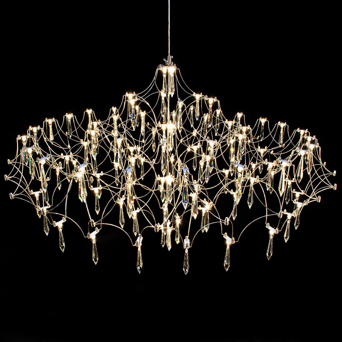 Подвесная люстра ILLUMICO IL0808-1050HX-114 Ether Подвесная люстра ILLUMICO IL0808-1050HX-114 Ether