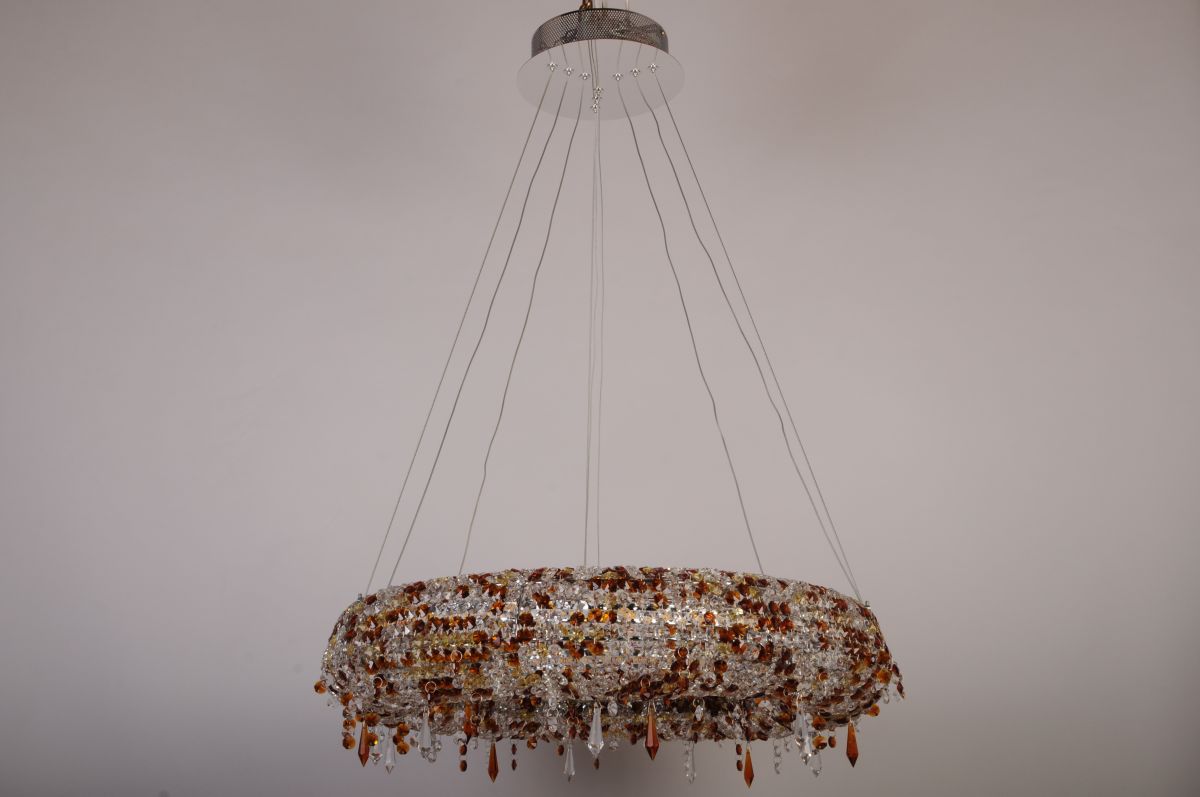 Подвесная люстра Abrasax L.8301-8 BROWN Подвесная люстра Abrasax L.8301-8 BROWN