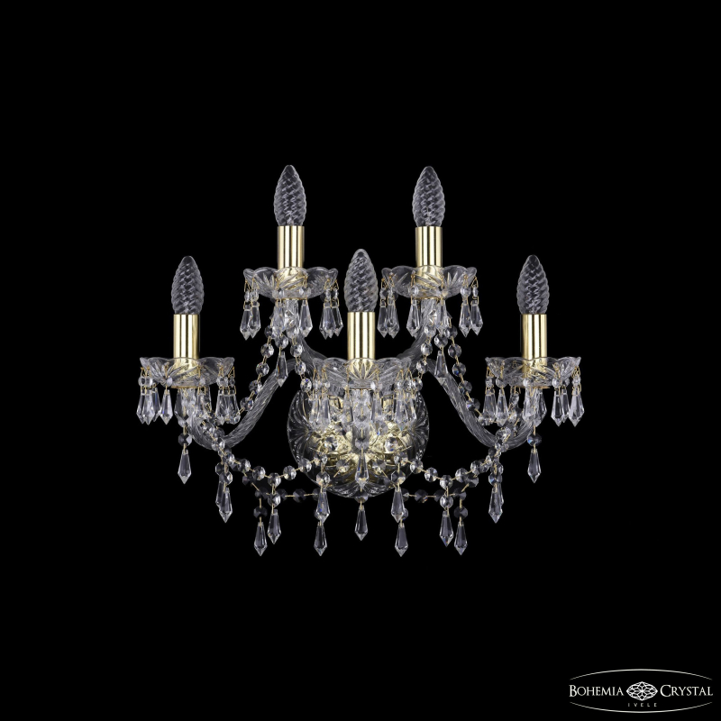 Бра Bohemia Ivele Crystal 1403B/3+2/160 G Бра Bohemia Ivele Crystal 1403B/3+2/160 G