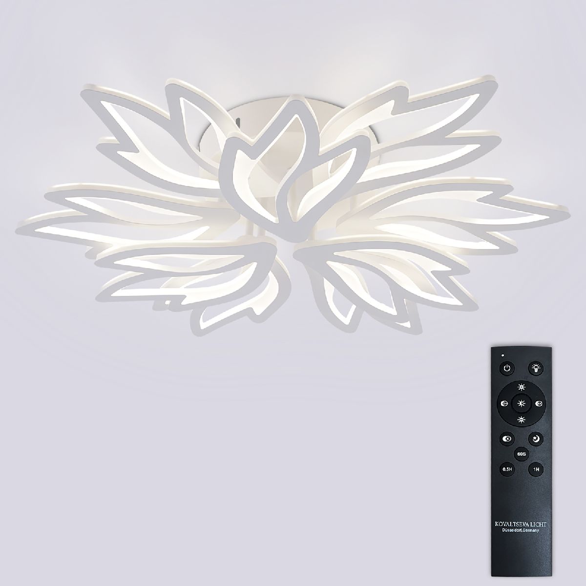 Потолочная люстра Natali Kovaltseva Rif LED LAMPS 81118/7C Потолочная люстра Natali Kovaltseva Rif LED LAMPS 81118/7C