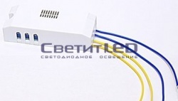 Датчик освещённости (фотосенсор), 150W, 220V, IP20, 60-70дБ, (КЛЛ, ЛОН, LED, ЛЛ), белый
