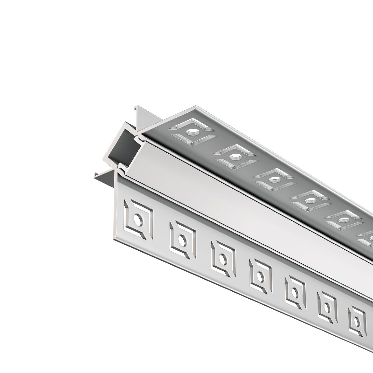 Алюминиевый профиль Maytoni Led strip ALM-4623-S-2M Алюминиевый профиль Maytoni Led strip ALM-4623-S-2M