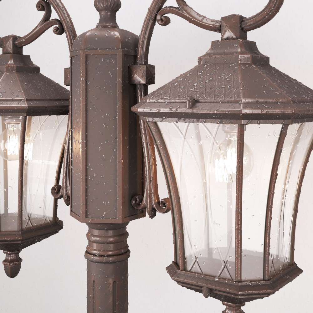 Садово-парковый светильник Elektrostandard Virgo F/2 капучино 4690389064876