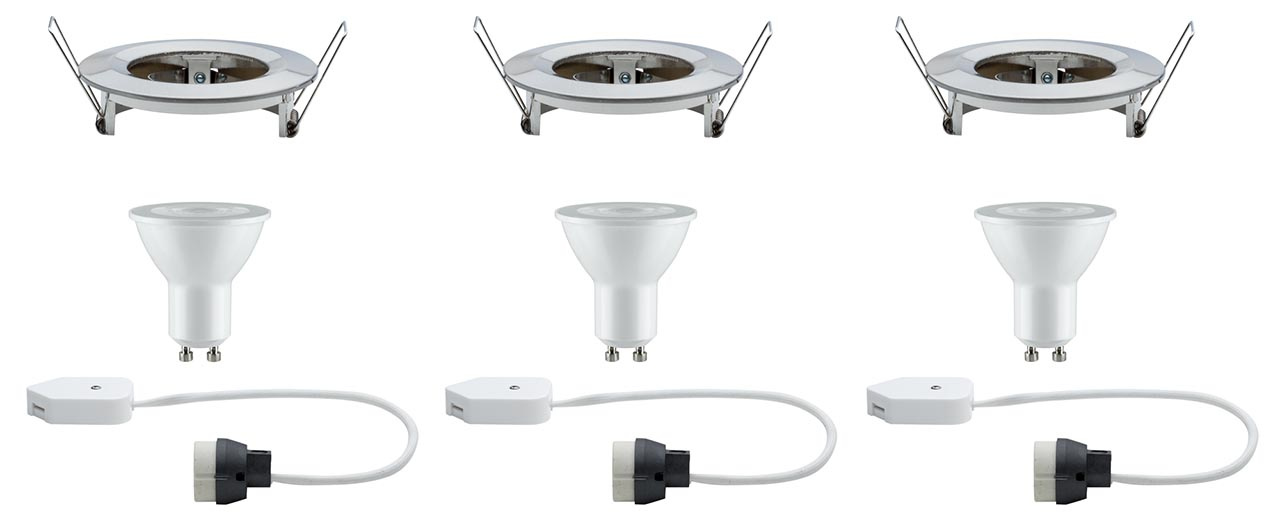 Встраиваемый светодиодный светильник Paulmann Nova 93654