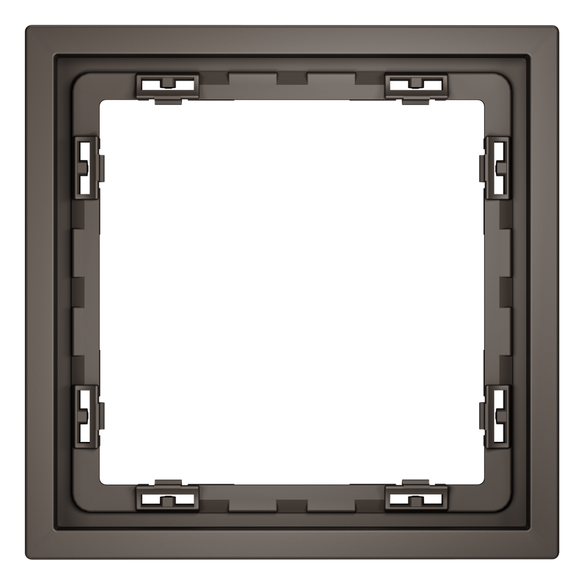 Рамка пластиковая Voltum S70 на 1 пост, (капучино) VLS100114