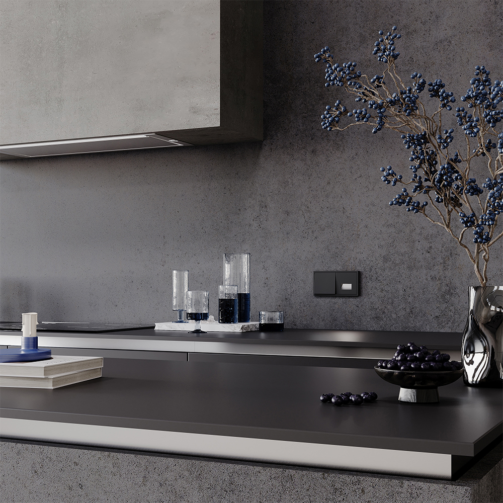 Подсветка светодиодная Voltum S70 VLS070608 (черный матовый)