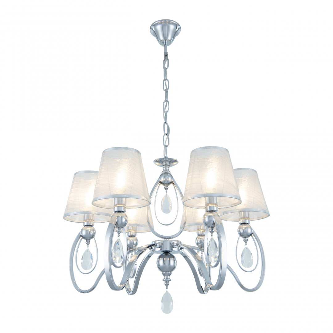 Подвесная люстра Arte Milano 347203/6 CR Подвесная люстра Arte Milano 347203/6 CR