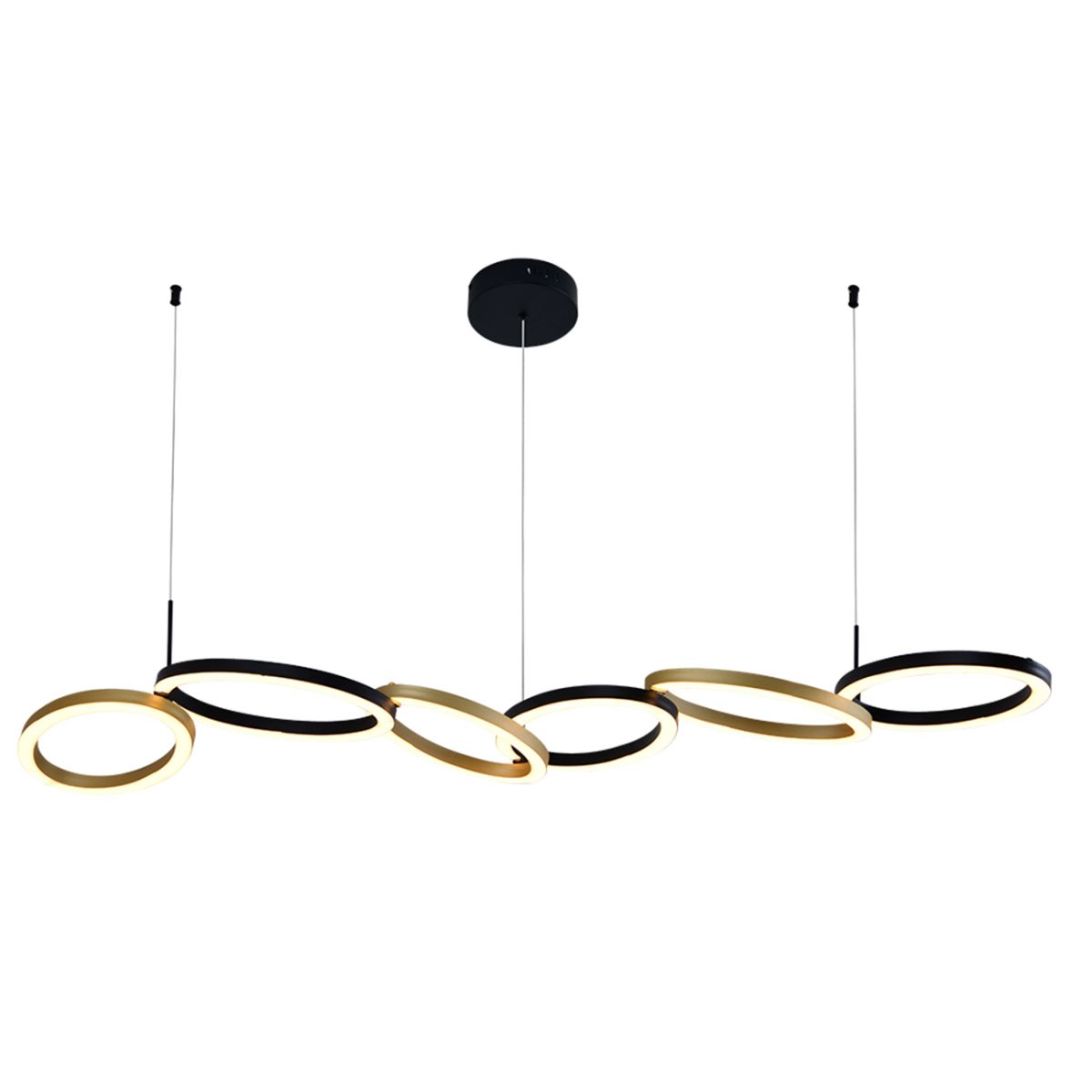 Подвесной светильник Indigo Anello 14034/C/6P Black