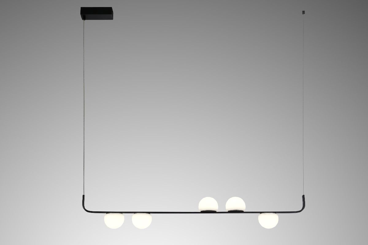 Подвесная люстра Arte Lamp Poplar A2174SP-5BK Подвесная люстра Arte Lamp Poplar A2174SP-5BK