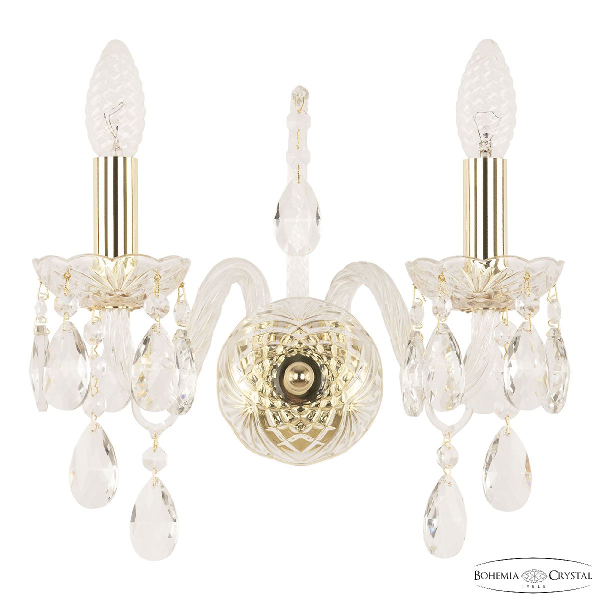 Бра Bohemia Ivele Crystal 105B/2/141 G Бра Bohemia Ivele Crystal 105B/2/141 G