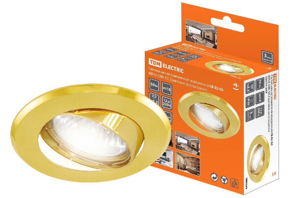 Встраиваемый светильник TDM Electric СВ 02-03 SQ0359-0008 Встраиваемый светильник TDM Electric СВ 02-03 SQ0359-0008